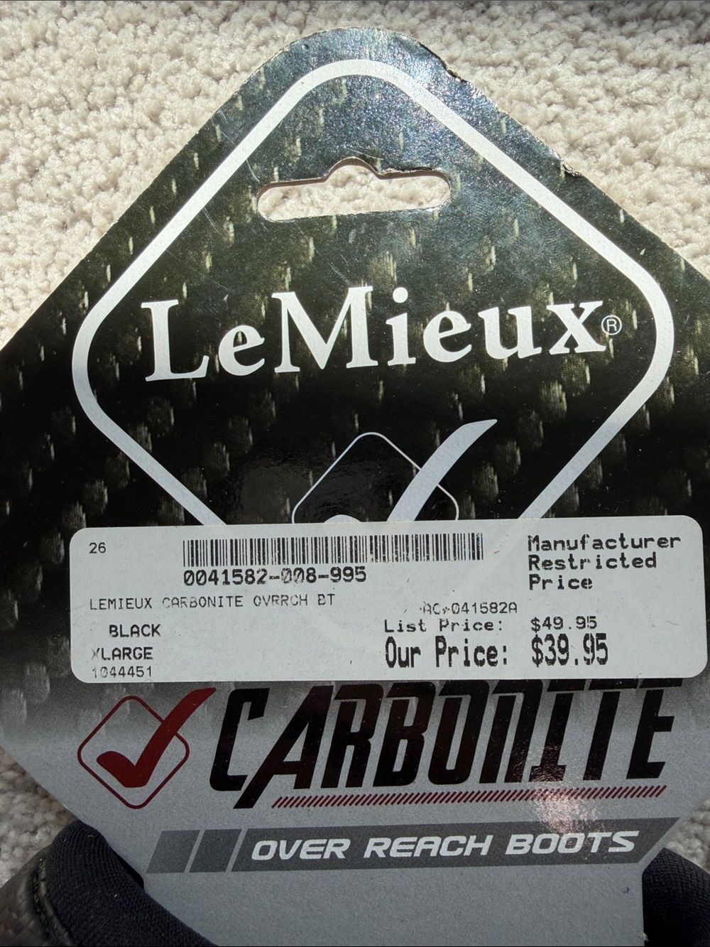 Le Mieux Carbonite Overreach Boots Sz XL New $40 - Picture 6 of 6